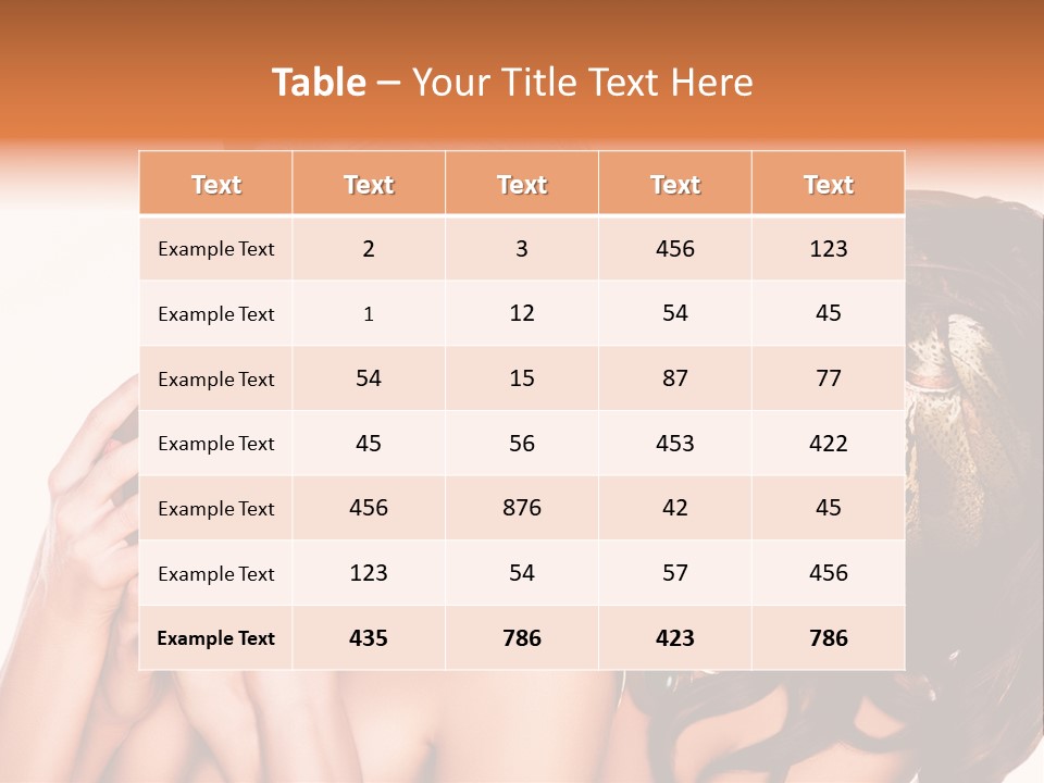 Sexy Nutrition Red PowerPoint Template