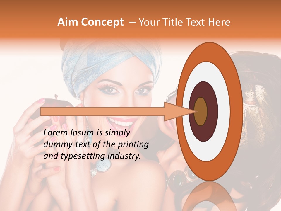 Sexy Nutrition Red PowerPoint Template