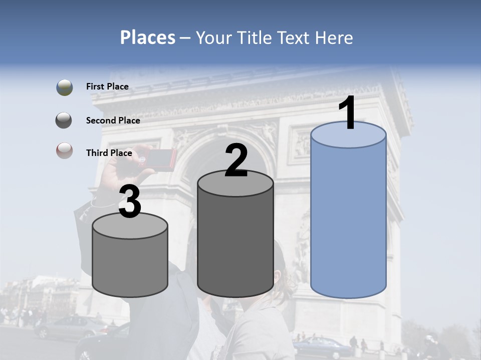 Femme Fran Rencontre PowerPoint Template