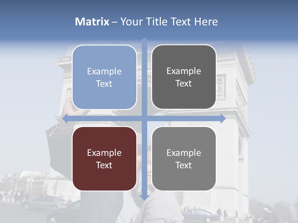 Femme Fran Rencontre PowerPoint Template