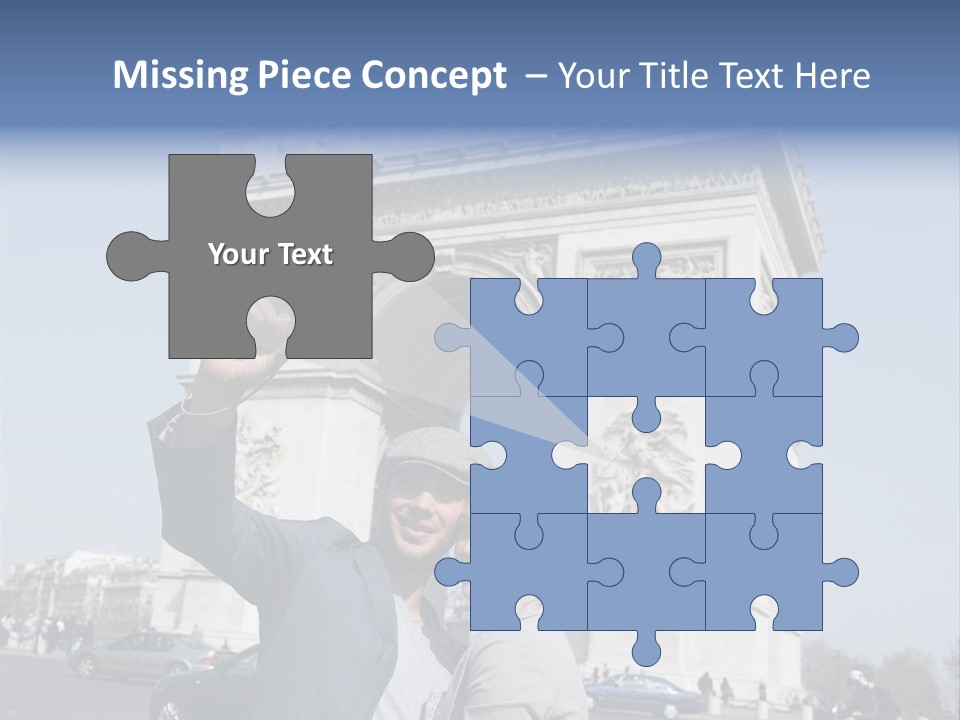 Femme Fran Rencontre PowerPoint Template