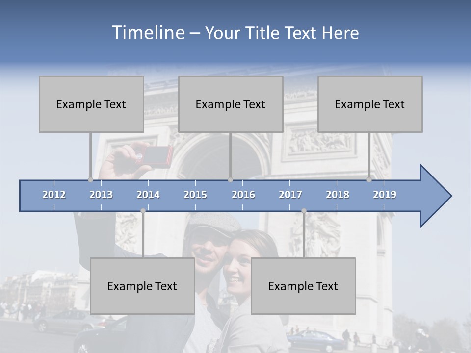 Femme Fran Rencontre PowerPoint Template