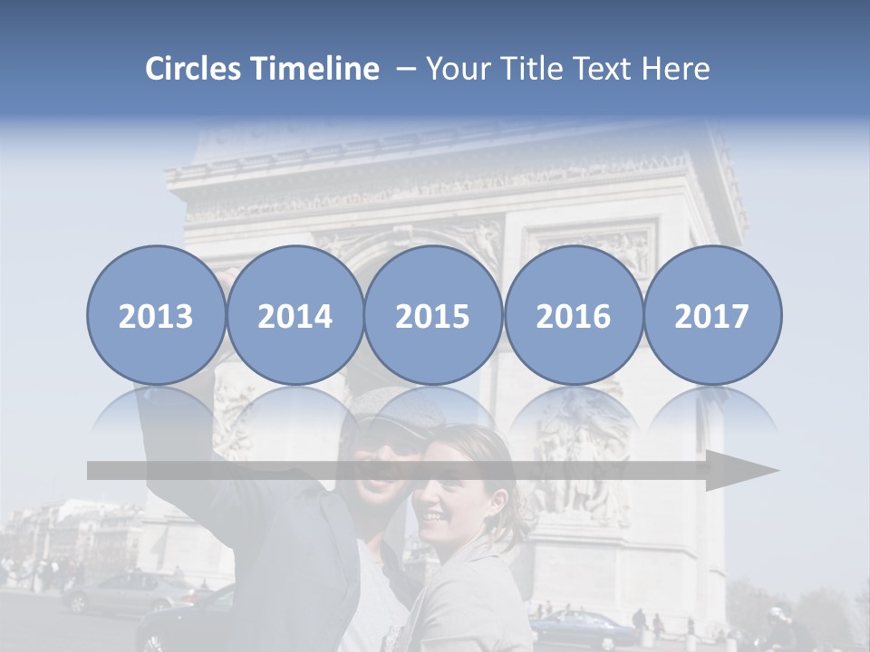 Femme Fran Rencontre PowerPoint Template