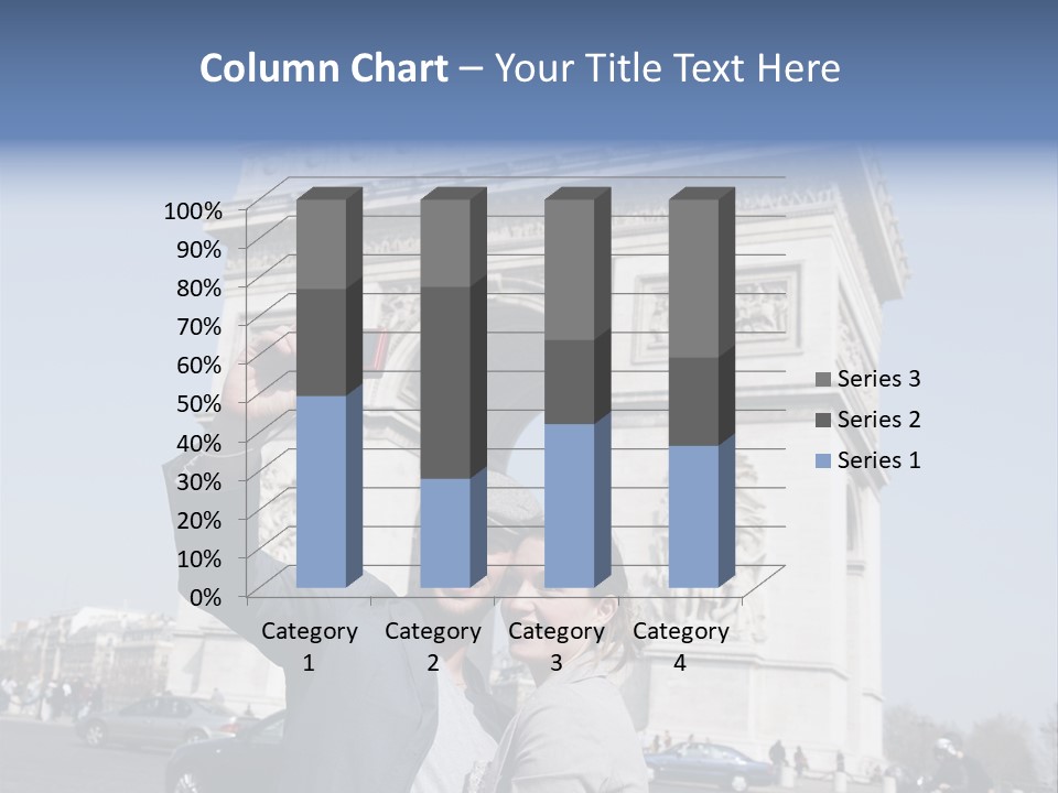 Femme Fran Rencontre PowerPoint Template
