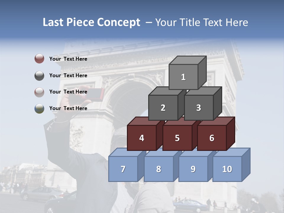 Femme Fran Rencontre PowerPoint Template