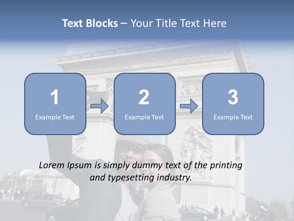 Femme Fran Rencontre PowerPoint Template