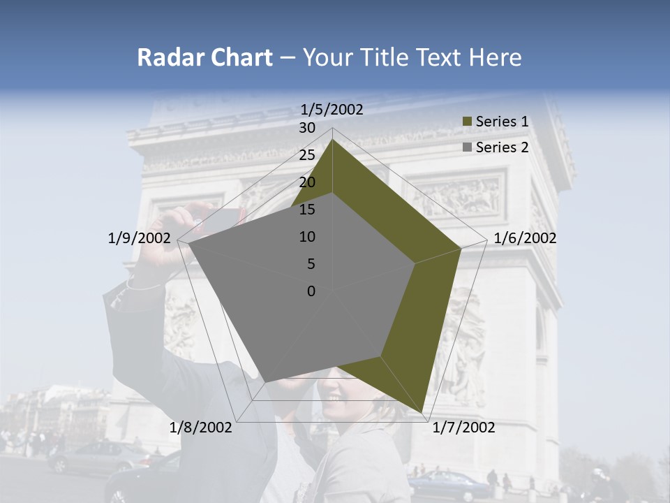 Femme Fran Rencontre PowerPoint Template