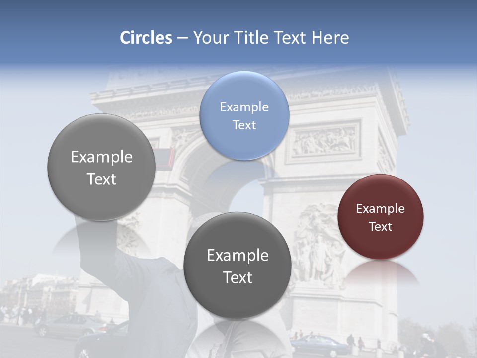 Femme Fran Rencontre PowerPoint Template