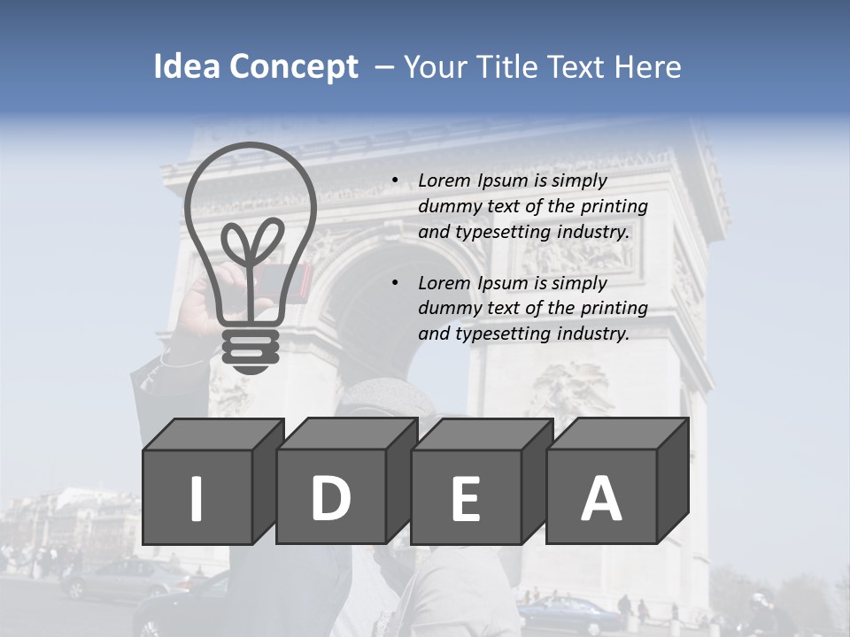 Femme Fran Rencontre PowerPoint Template