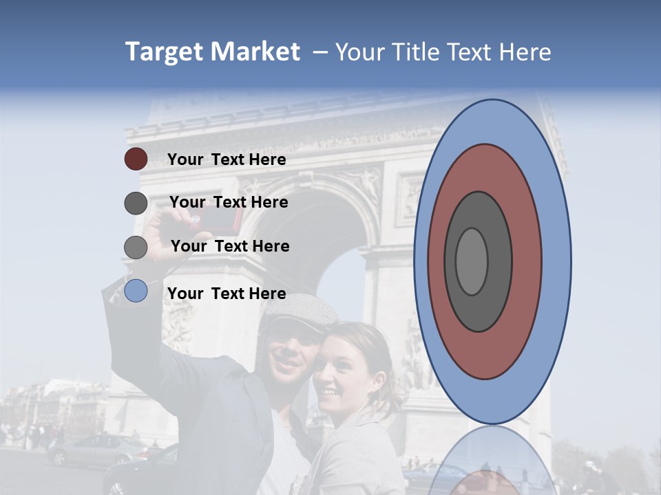 Femme Fran Rencontre PowerPoint Template