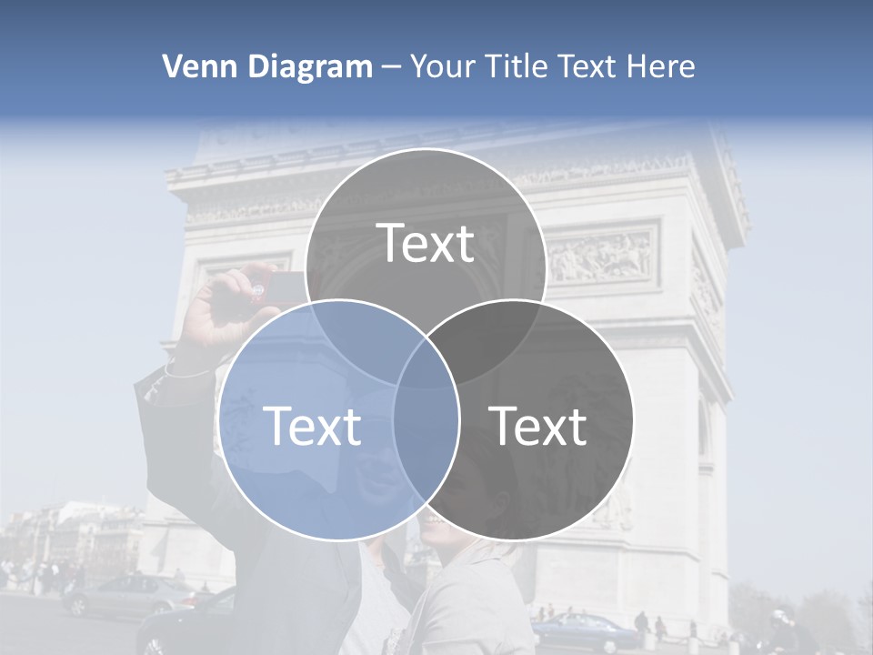 Femme Fran Rencontre PowerPoint Template