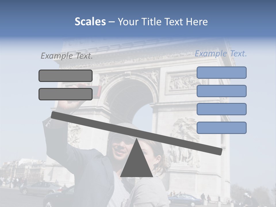 Femme Fran Rencontre PowerPoint Template