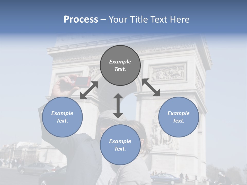 Femme Fran Rencontre PowerPoint Template