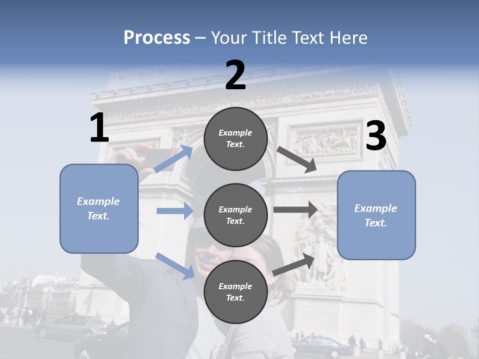 Femme Fran Rencontre PowerPoint Template