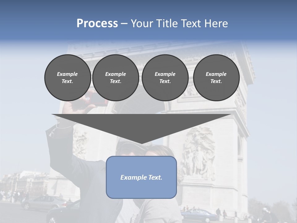 Femme Fran Rencontre PowerPoint Template