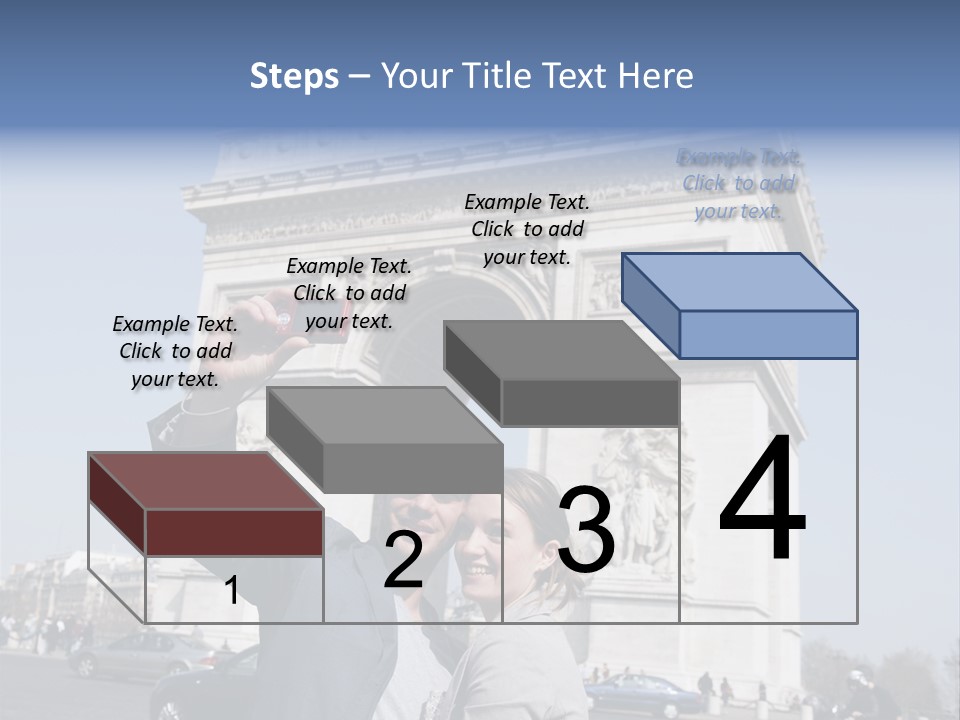 Femme Fran Rencontre PowerPoint Template