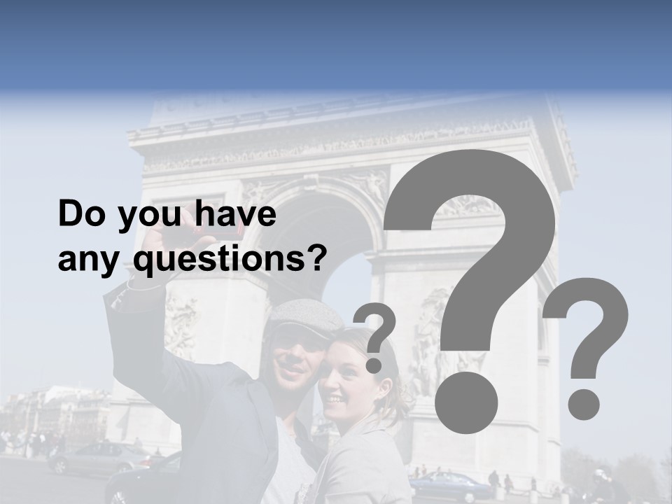 Femme Fran Rencontre PowerPoint Template