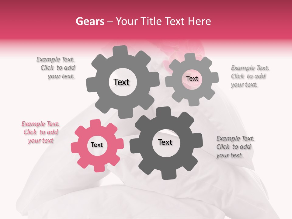 Isolated Decoration Cloth PowerPoint Template