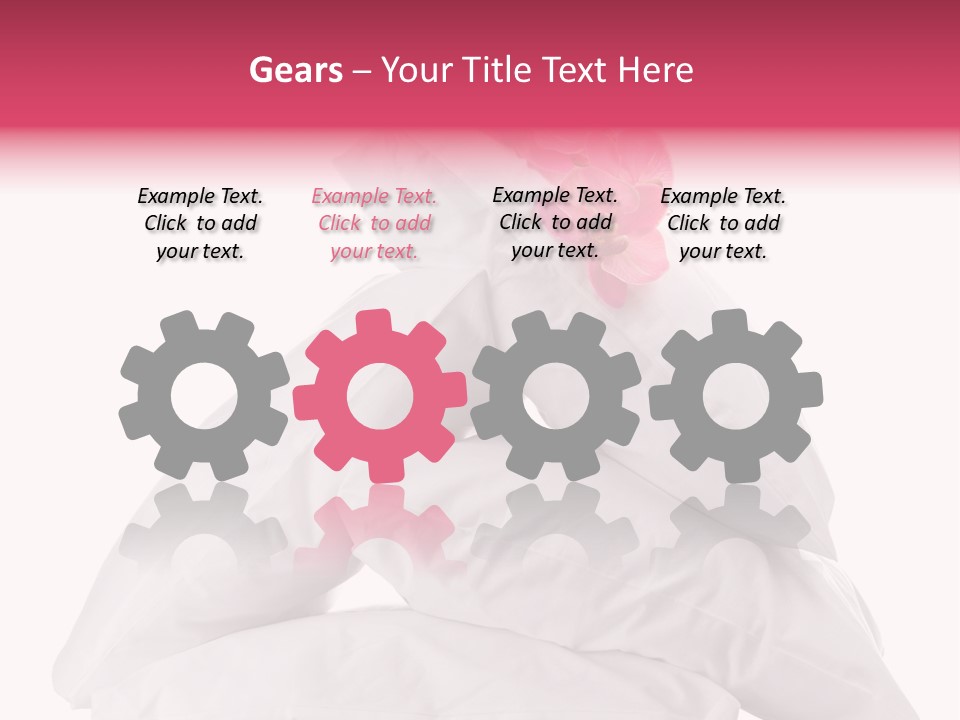 Isolated Decoration Cloth PowerPoint Template