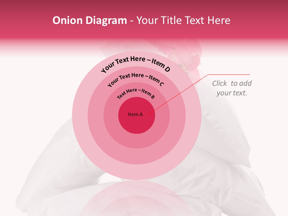 Isolated Decoration Cloth PowerPoint Template