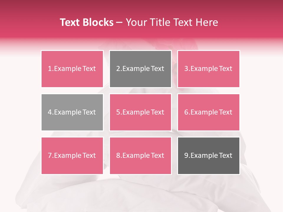 Isolated Decoration Cloth PowerPoint Template