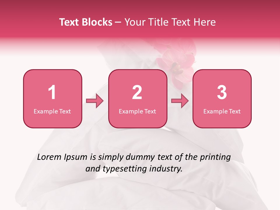 Isolated Decoration Cloth PowerPoint Template