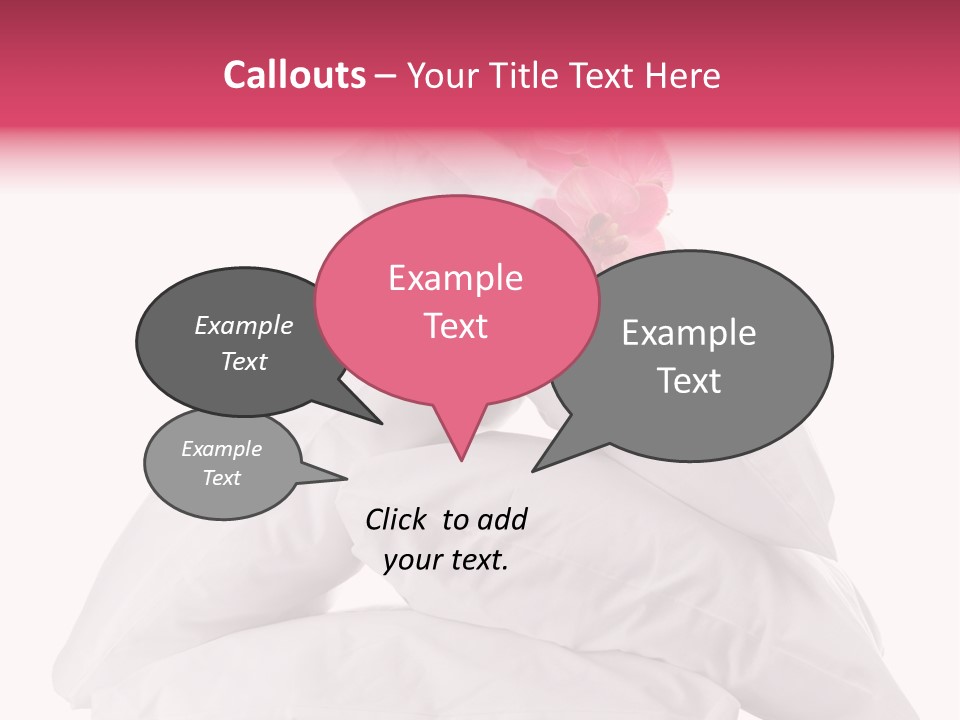 Isolated Decoration Cloth PowerPoint Template