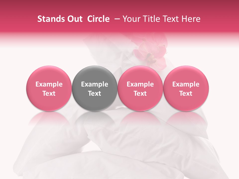 Isolated Decoration Cloth PowerPoint Template