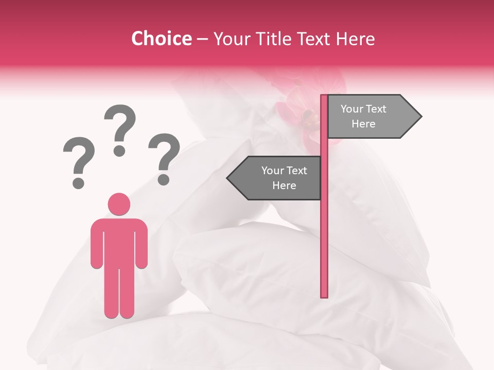 Isolated Decoration Cloth PowerPoint Template