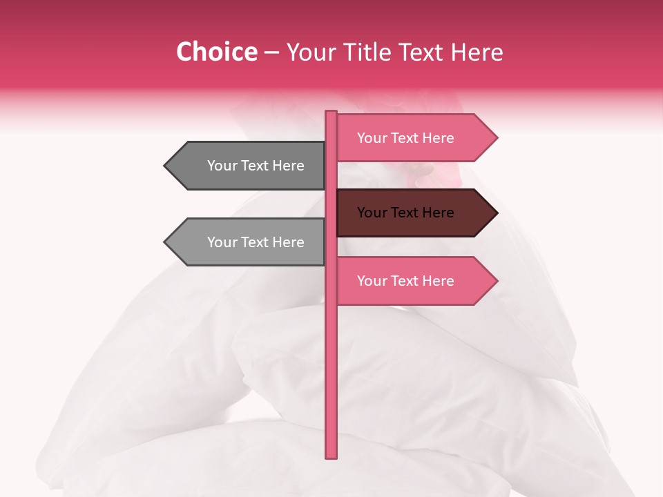 Isolated Decoration Cloth PowerPoint Template