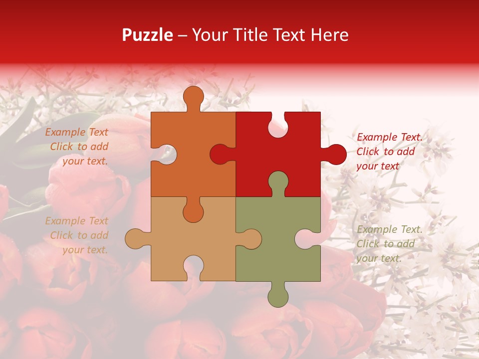 Plant Bud Isolated PowerPoint Template