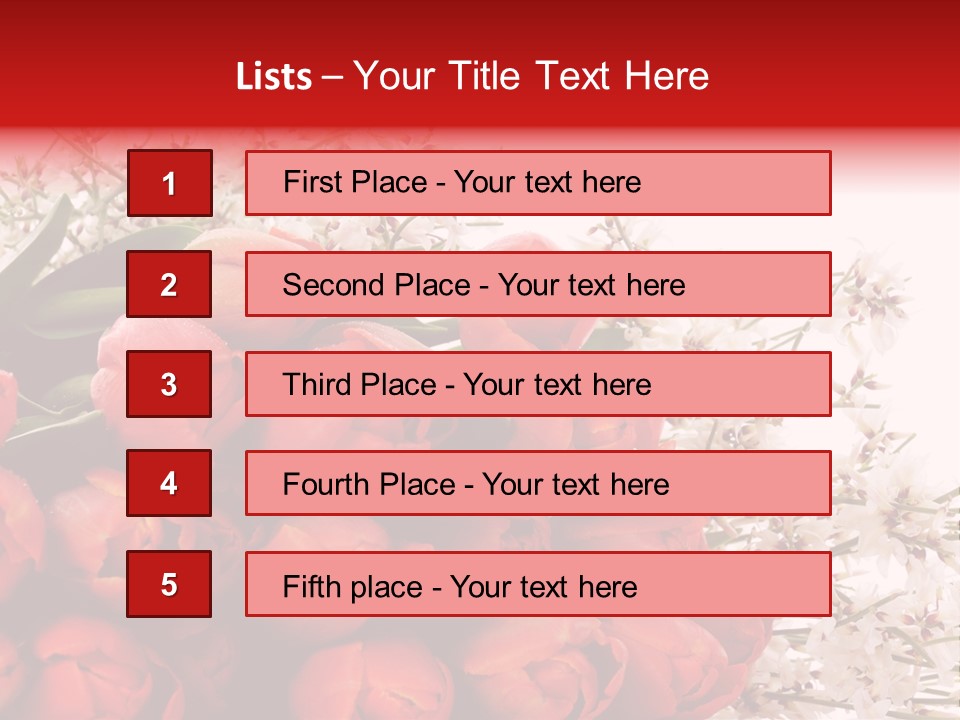Plant Bud Isolated PowerPoint Template