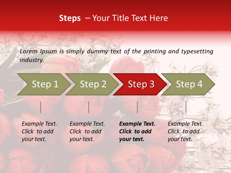 Plant Bud Isolated PowerPoint Template