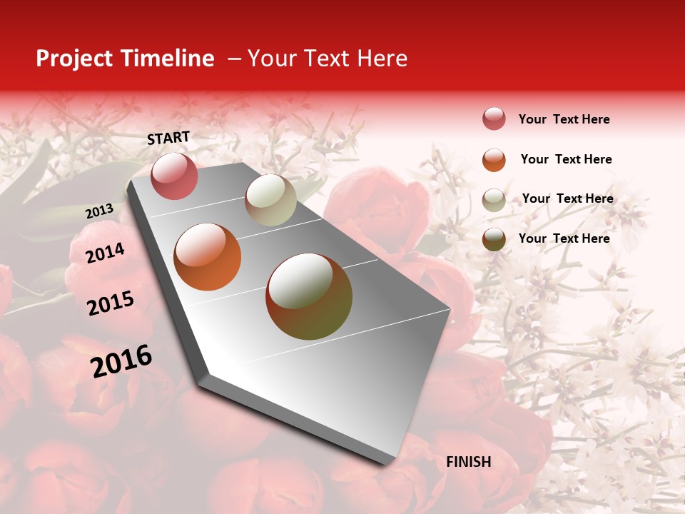 Plant Bud Isolated PowerPoint Template