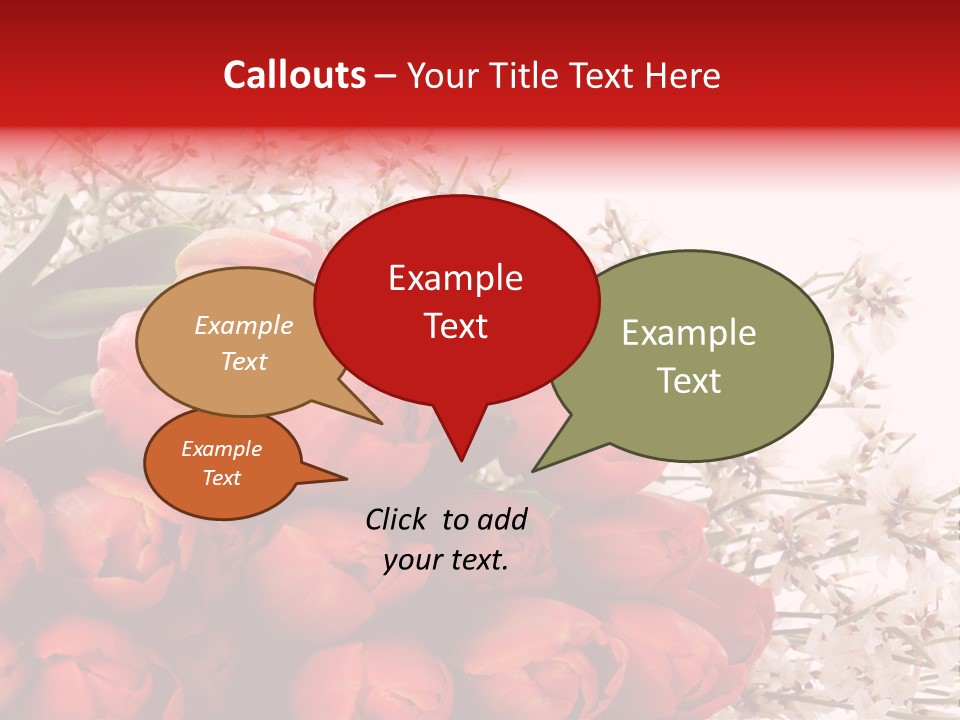 Plant Bud Isolated PowerPoint Template