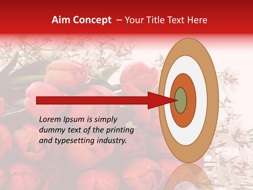 Plant Bud Isolated PowerPoint Template