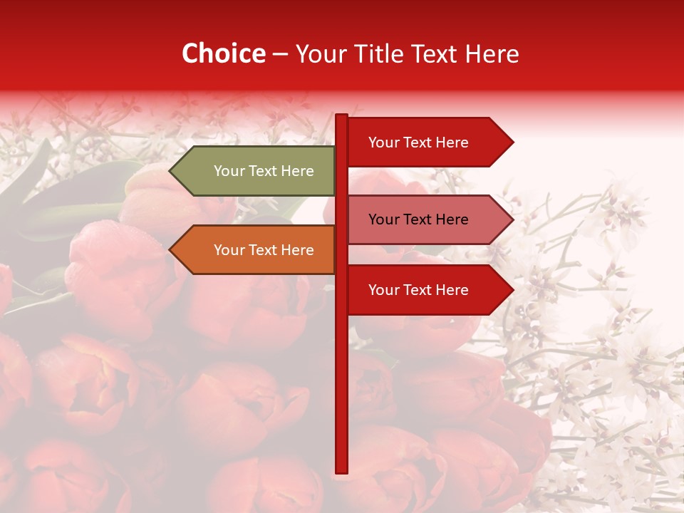 Plant Bud Isolated PowerPoint Template