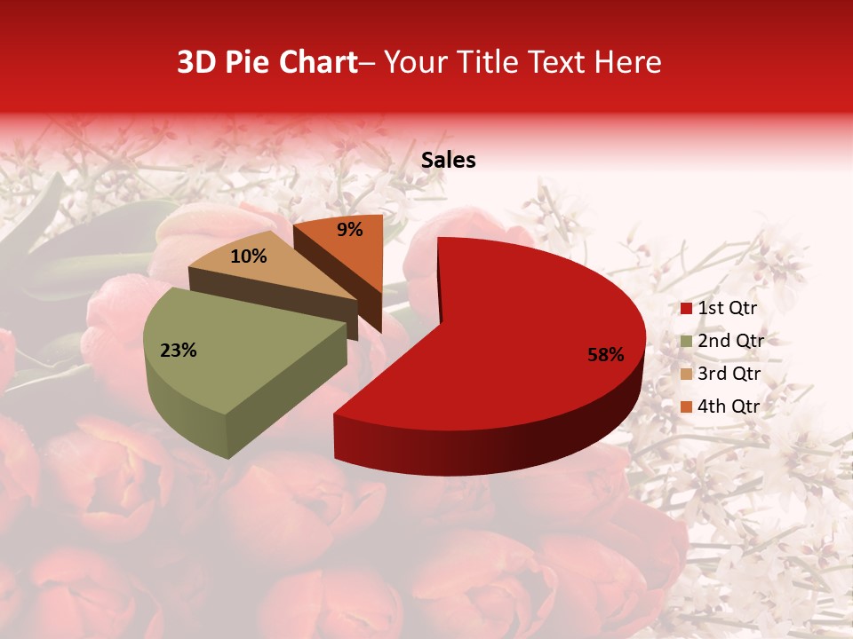 Plant Bud Isolated PowerPoint Template