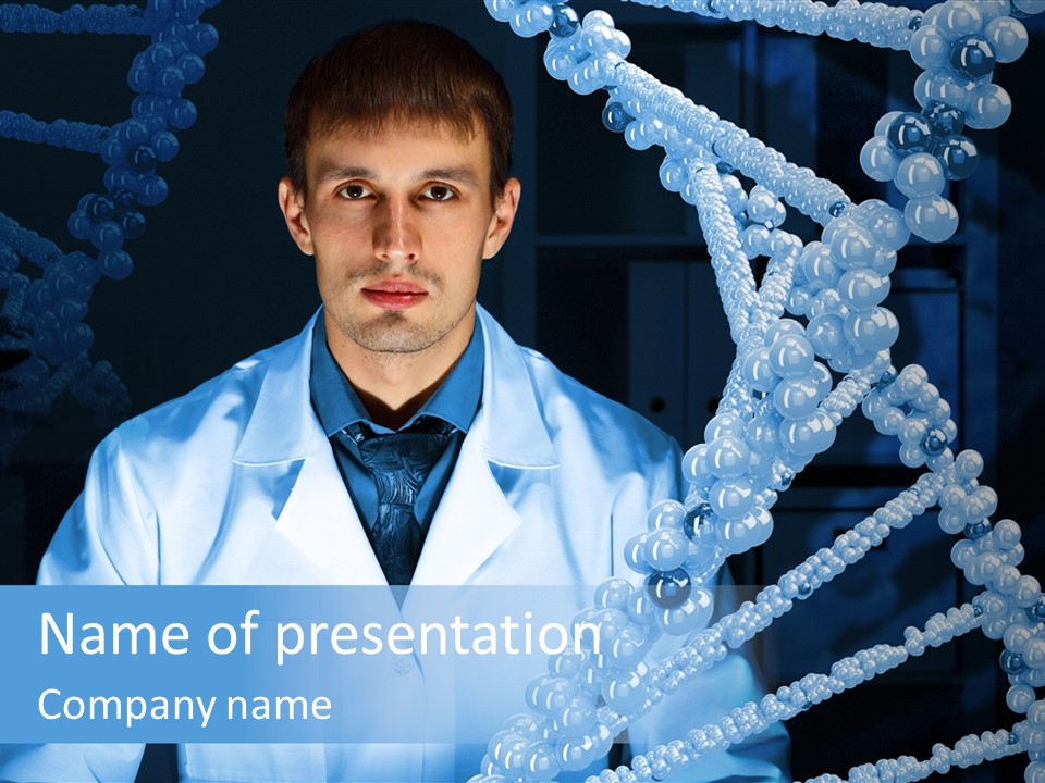 Chemistry Molecule Biology PowerPoint Template