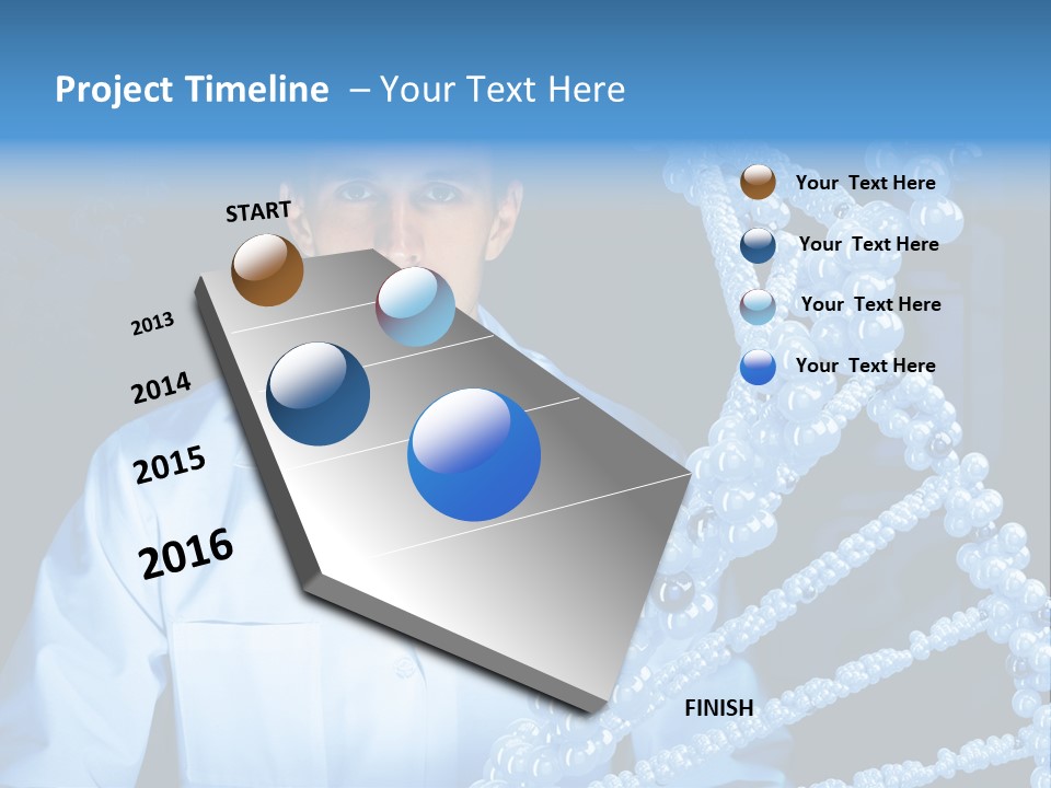Chemistry Molecule Biology PowerPoint Template
