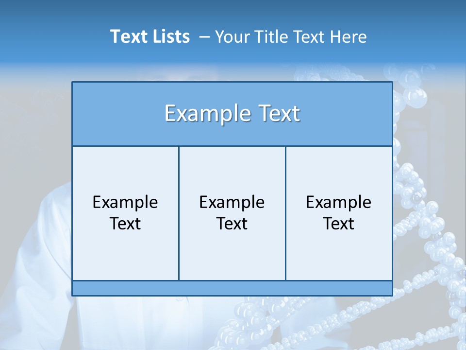 Chemistry Molecule Biology PowerPoint Template