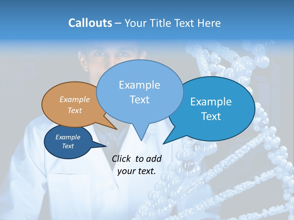 Chemistry Molecule Biology PowerPoint Template