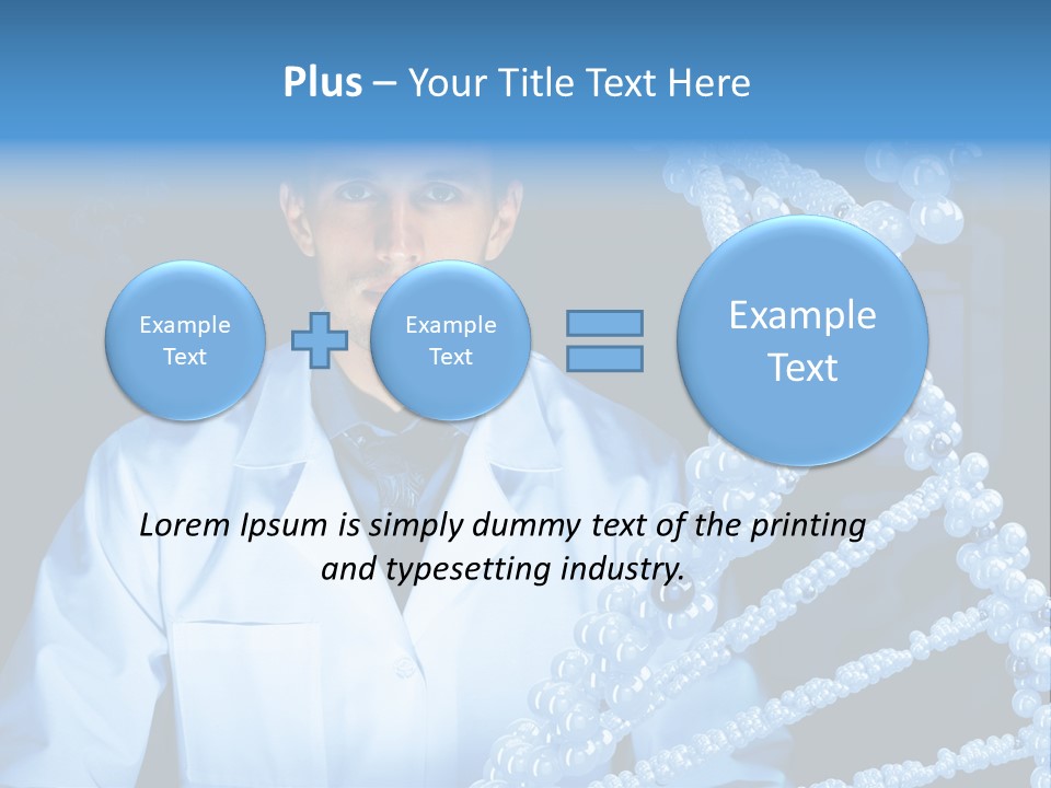 Chemistry Molecule Biology PowerPoint Template