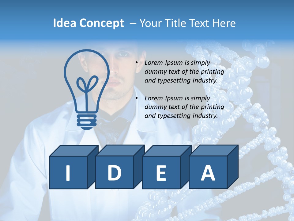 Chemistry Molecule Biology PowerPoint Template