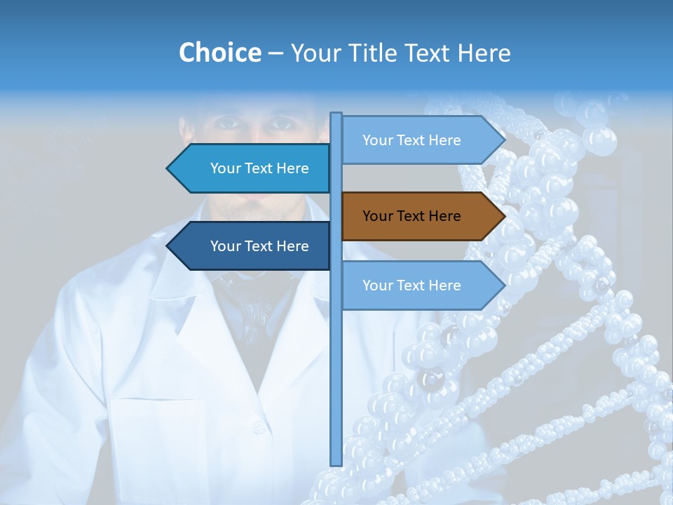 Chemistry Molecule Biology PowerPoint Template