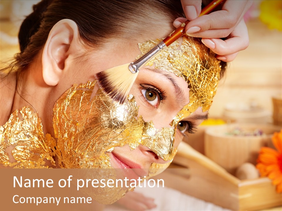 Medicine Hotel Brown PowerPoint Template