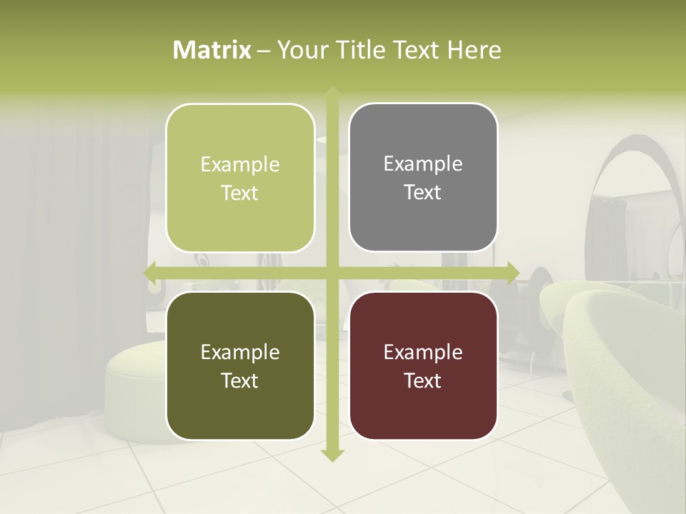Environment Lifestyle Mirror PowerPoint Template