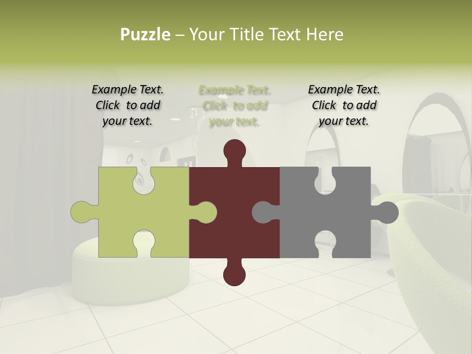 Environment Lifestyle Mirror PowerPoint Template
