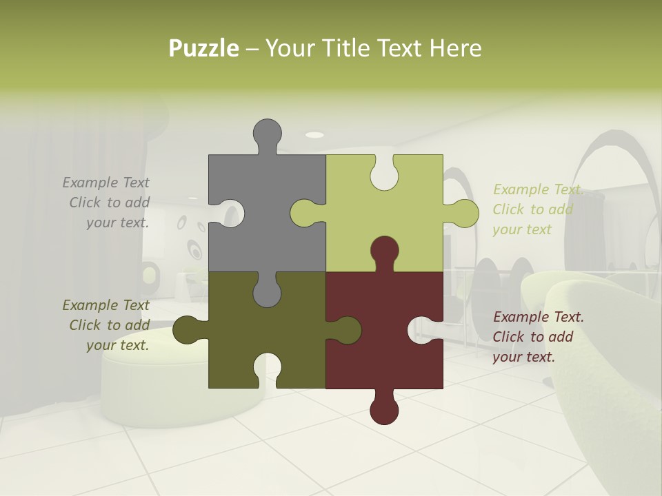 Environment Lifestyle Mirror PowerPoint Template
