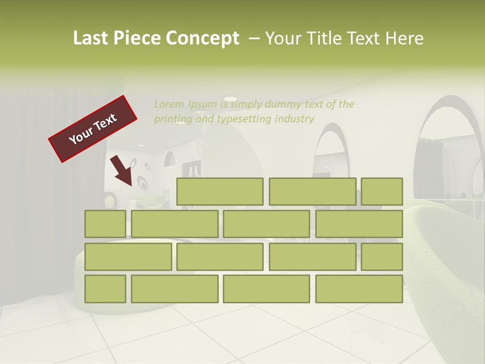 Environment Lifestyle Mirror PowerPoint Template